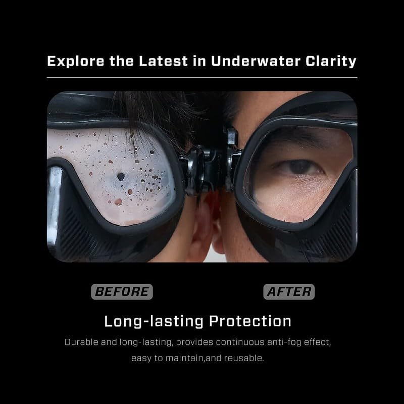 #270Pro # - Pure Anti-Fog Film for Diving Masks for Aqualung Scuba Diving, Snorkeling, Freediving - Image 5